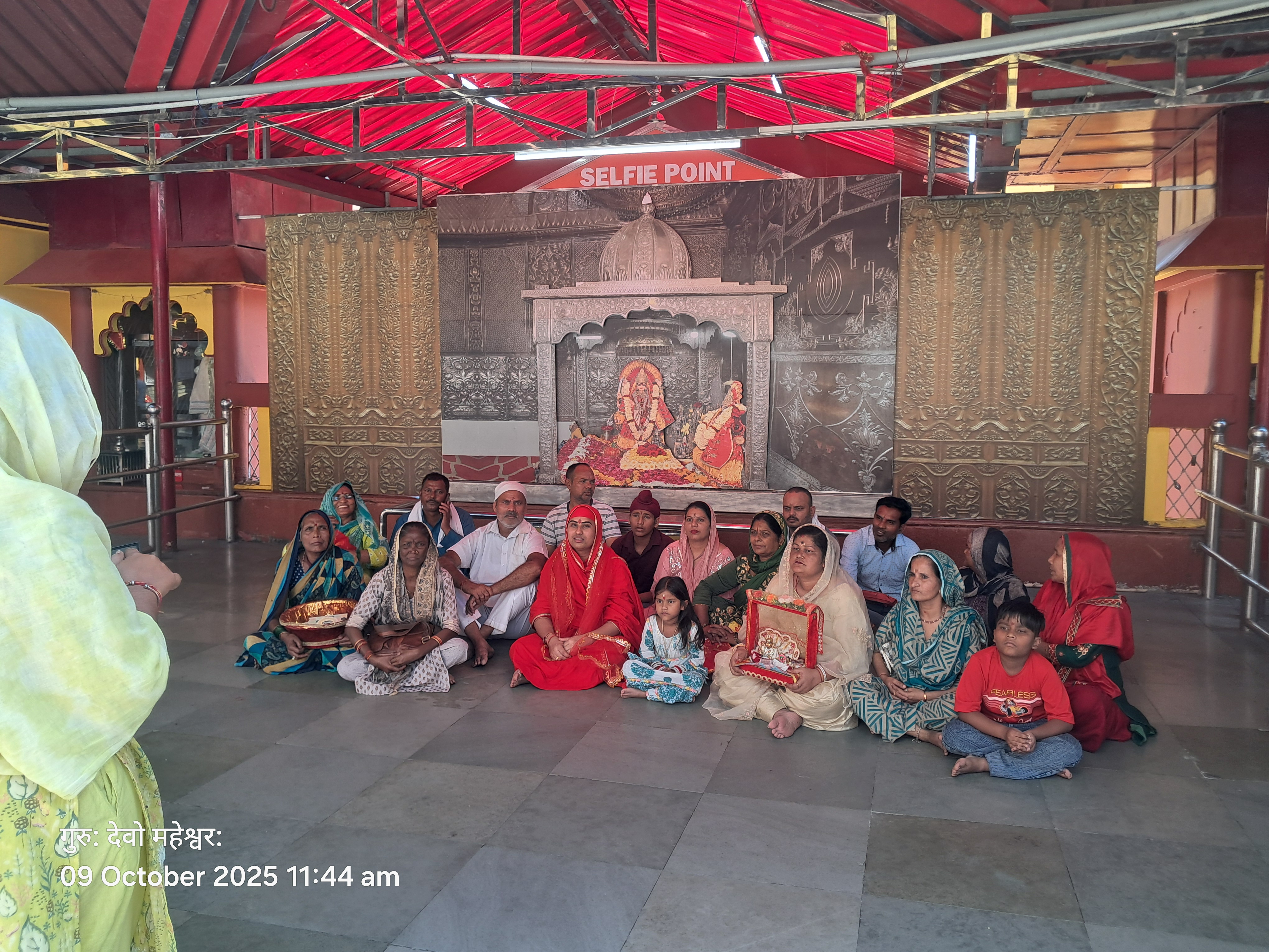 Selfie point geting too much attraction to store memory of visit